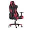 Flash Furniture Red LeatherSoft Gaming Chair with Roller Wheels CH-187230-1-Red-RLB-GG - alternate 6